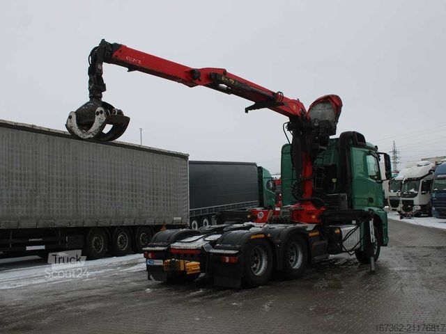 Autokran MERCEDES-BENZ Actros 2651, EURO 6, 6X6, HYDRAULIC, PALFINGER