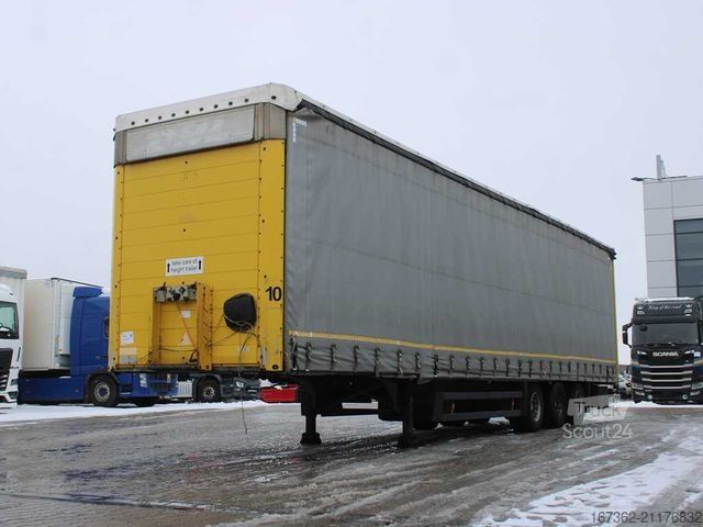 Semi-reboque aberto com lona SCHMITZ CARGOBULL CARGOBULL SCS 24/L, LOWDECK, LIFTING ROOF