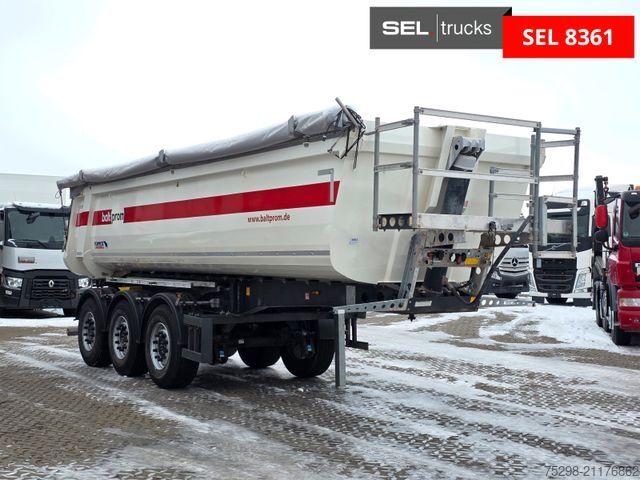 Tipper semitrailer SCHMITZ CARGOBULL SKI 24 SL 7.2 / Liftachse