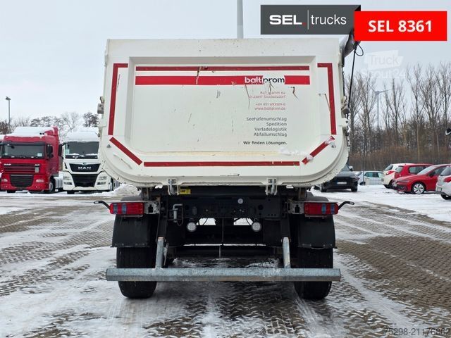 Tipper semitrailer SCHMITZ CARGOBULL SKI 24 SL 7.2 / Liftachse