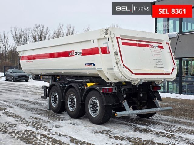 Tipper semitrailer SCHMITZ CARGOBULL SKI 24 SL 7.2 / Liftachse