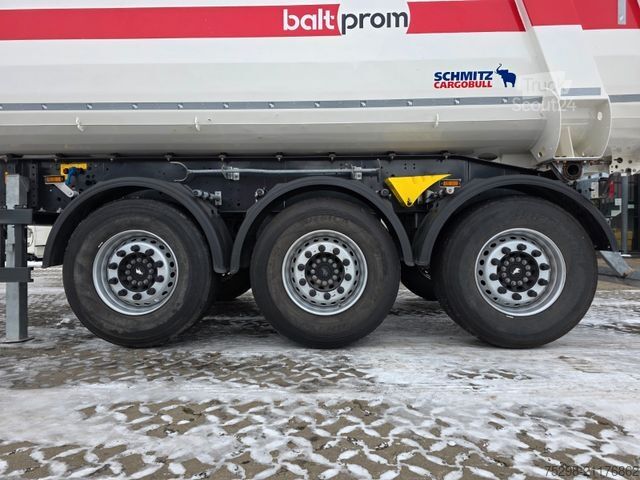 Tipper semitrailer SCHMITZ CARGOBULL SKI 24 SL 7.2 / Liftachse