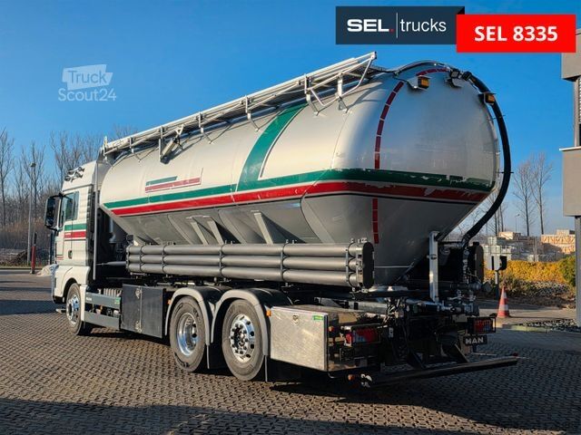 Cisternové vozidlo MAN TGX 26.580 6x2-4 LL /SILO/Lenkachse/Xenon/6D