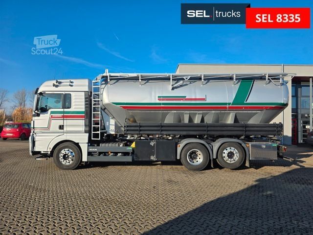 Cisternové vozidlo MAN TGX 26.580 6x2-4 LL /SILO/Lenkachse/Xenon/6D