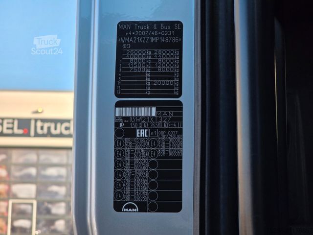 Cisternové vozidlo MAN TGX 26.580 6x2-4 LL /SILO/Lenkachse/Xenon/6D