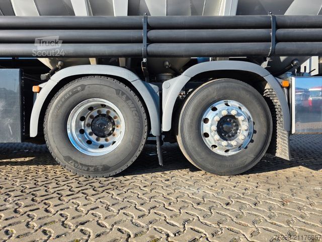 Cisternové vozidlo MAN TGX 26.580 6x2-4 LL /SILO/Lenkachse/Xenon/6D