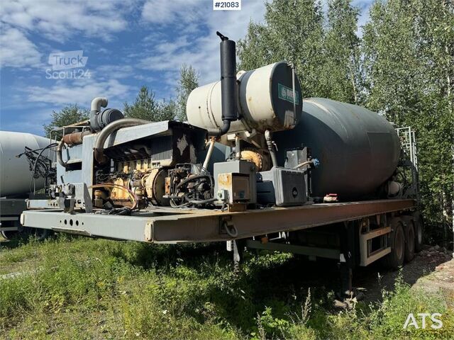  Zorzi imer Concrete trolley w/ Deutz diesel engine