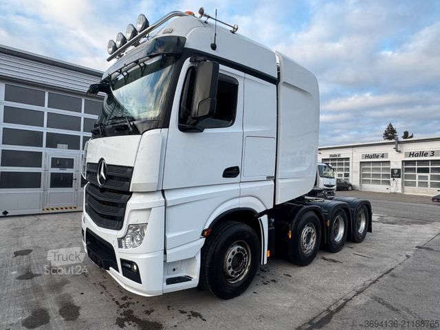 Schwerlast LKW/SZM MERCEDES-BENZ Actros 4163 SLT 8x4 kurz TRK 180 t. Hydraulik