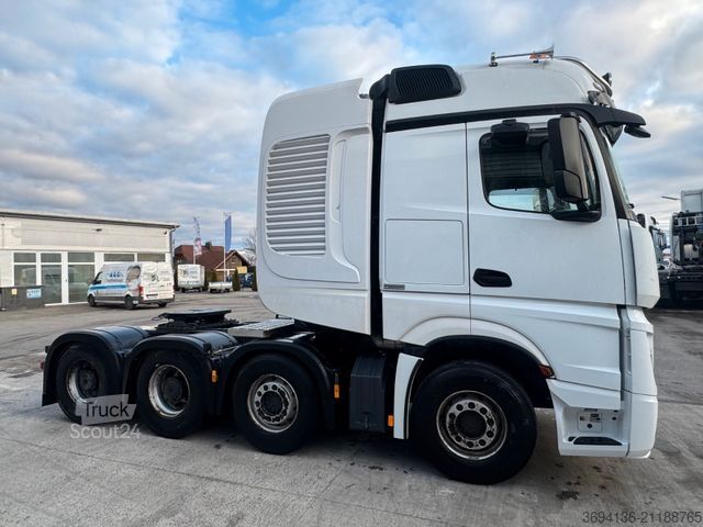 Schwerlast LKW/SZM MERCEDES-BENZ Actros 4163 SLT 8x4 kurz TRK 180 t. Hydraulik