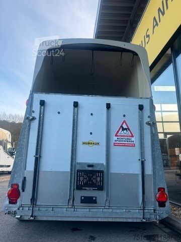 Remorcă pentru transport cai HUMBAUR Xanthos Aero 2 Pferdeanhänger 2,4t. ALU 1. Hd