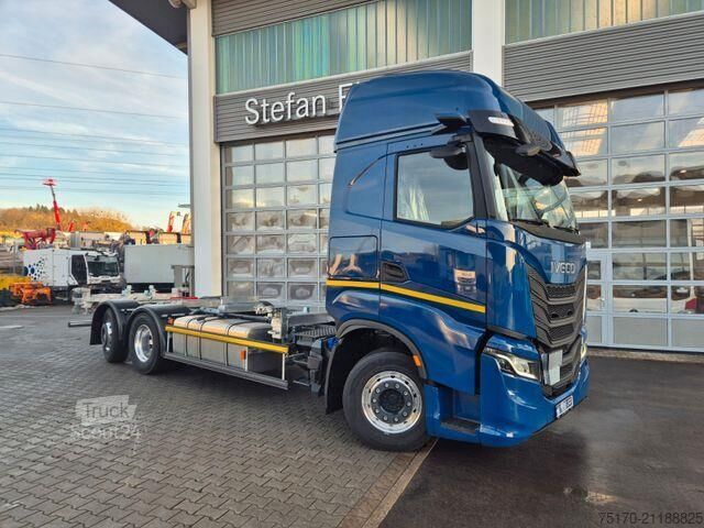 Podwozie z kabiną Iveco AS260S50Y/FS CM 6x2-4 BDF Standklima 2xAHK Cam