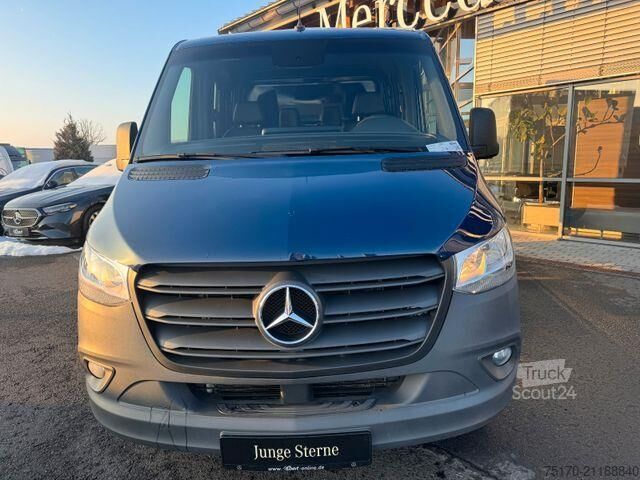 Pritschenwagen Doppelkabine Mercedes-Benz Sprinter 215 CDI DoKa Pritsche Plane AHK Klima
