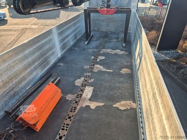 Remorque à plate-forme MAN TGS 26.460 6x2 Baustoff / Hiab 177 K