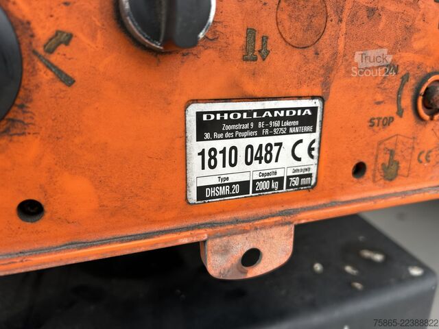  Fruehauf CNP 03 / Box / Laadklep / SAF Schijfrem / APK T...