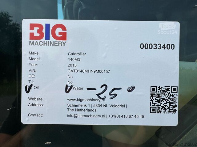дорожній грейдер Caterpillar 140M3