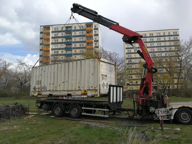  Wechselbrücke BDF 7,45m Stelzen Container Rolltor fehlt Garage