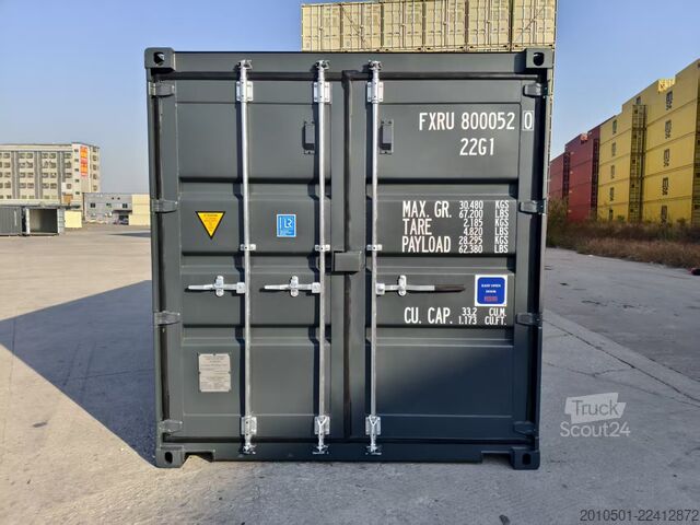  20 Fuß Seecontainer /Lagercontainer self storage / Anthrazit / 6m