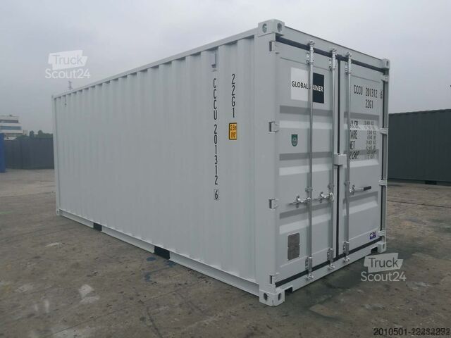  20 Fuß Seecontainer /Lagercontainer self storage / Anthrazit / 6m