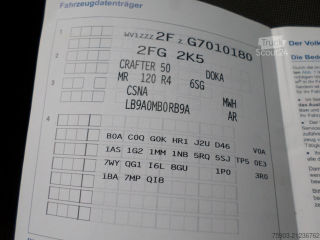 Other VOLKSWAGEN Crafter 50  5 To Pritsche  L2  Doppelkabine AHK