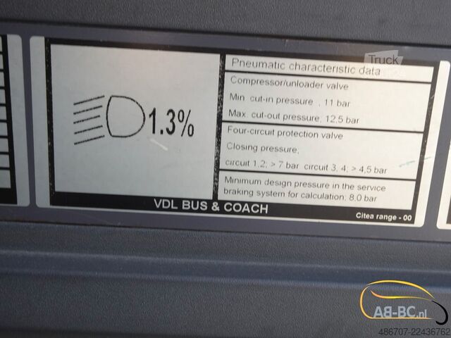 Autobus urbain VDL Citea LLE-120/255 - 44 Sitze EURO 6 - 8 ST VERFU