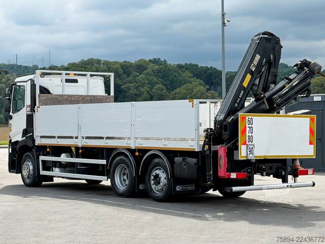 Lastebilmontert kran RENAULT T 380 * HIAB 144 BS - 2 HIDUO + FUNK * TOP!