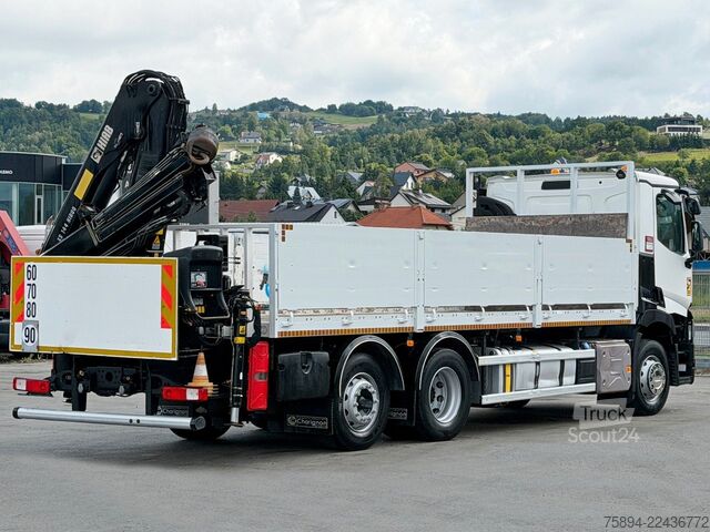 Lastebilmontert kran RENAULT T 380 * HIAB 144 BS - 2 HIDUO + FUNK * TOP!