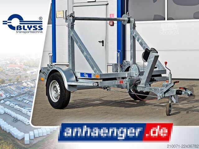 Släpvagn BLYSS Kabeltrommeltransporter 315x210x180cm 1350kg zGG