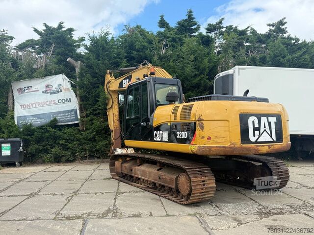 Escavadora de rastos CATERPILLAR 320D L Excavator Hammer + Bucket 3066 Engine