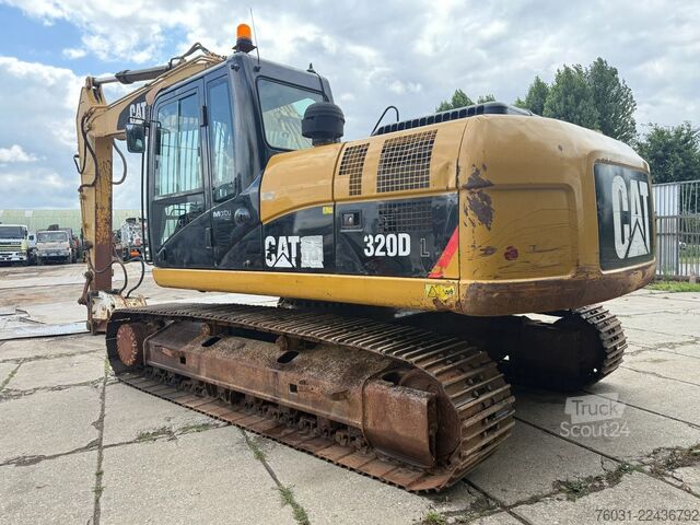 Escavadora de rastos CATERPILLAR 320D L Excavator Hammer + Bucket 3066 Engine