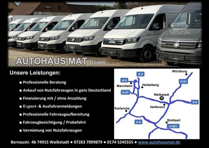 Furgon blaszak VOLKSWAGEN T7 TEMPOMAT SPURHALTE ASSIST KLIMA 1.HAND