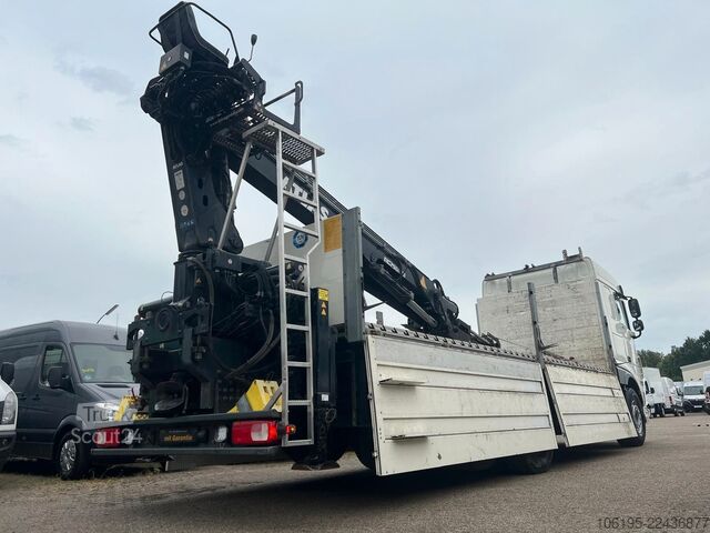 Камион с платформа DAF XF 480 FAN Baustoff*Atlas 186.3 Kran Hochsitz 7m