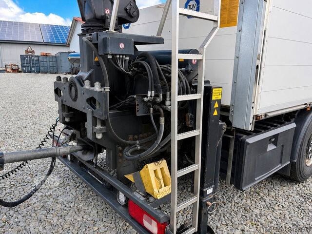 Камион с платформа DAF XF 480 FAN Baustoff*Atlas 186.3 Kran Hochsitz 7m
