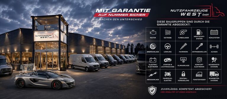 Камион с платформа DAF XF 480 FAN Baustoff*Atlas 186.3 Kran Hochsitz 7m