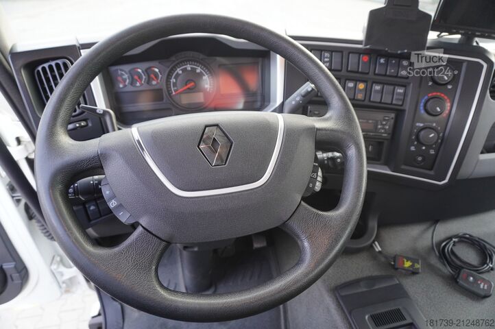 Platforma su kranu Renault C320 P4x2 E6 / Fassi 5.6 t / Range 8 m /