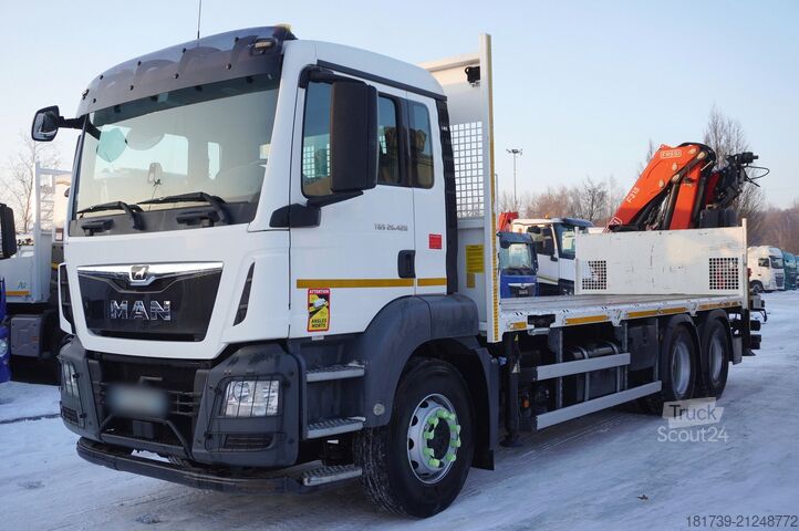 Platós  daruval MAN TGS 26.420 6x4 / Fassi F215A.2.24