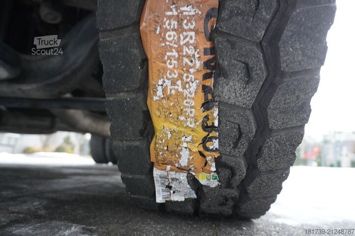 Trijų pusių savivartis Iveco Stralis 19.310 E6 4x2 / Fassi F155A.0.22