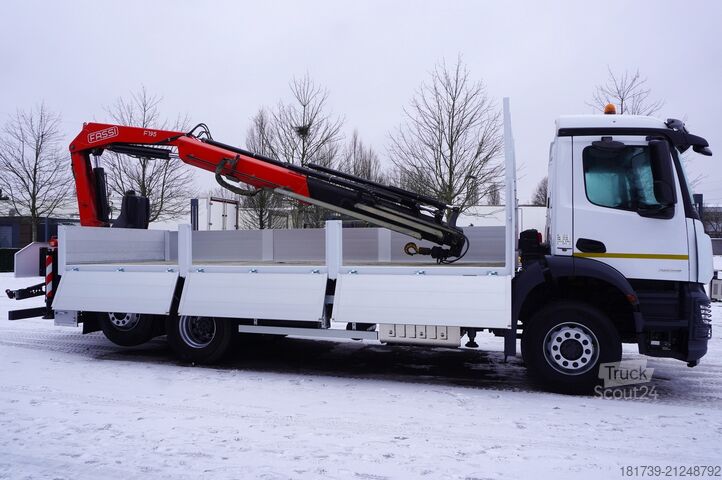Platforma su kranu Mercedes-Benz Arocs 2536 6x2 E6 / Fassi F195A.0.23 / r