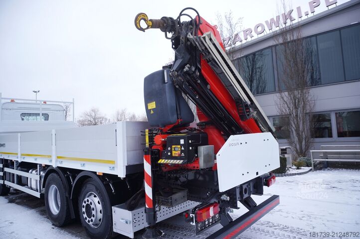 Platforma su kranu Mercedes-Benz Arocs 2536 6x2 E6 / Fassi F195A.0.23 / r