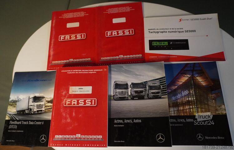 Platforma su kranu Mercedes-Benz Arocs 2536 6x2 E6 / Fassi F195A.0.23 / r