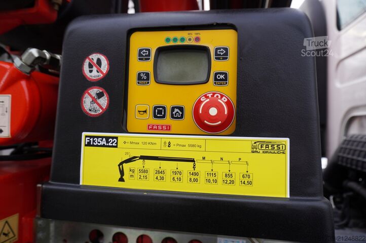 Platforma su kranu Renault RENAULT C280 DTI 8 / FASSI crane 8 m