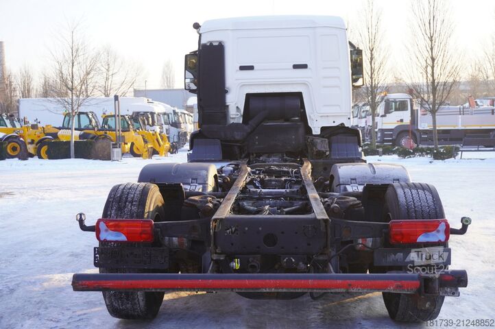 συγκρότημα μετάδοσης κίνησης MAN TGS 26.360/ 550 cm chassis/ steered axle