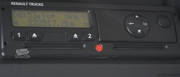 συγκρότημα μετάδοσης κίνησης Renault D16 E6 4x2 / Chassis 735 cm