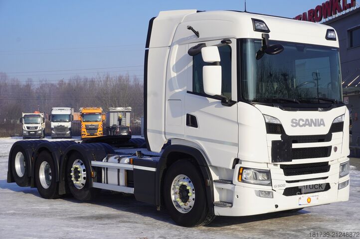 Vilcējs / PILNS ADR SCANIA G500 8×2 Tractor Unit/Full ADR/Sleep cab