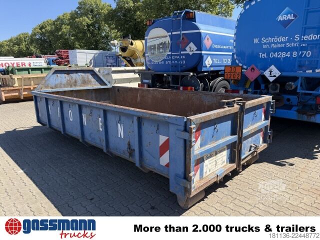 Contentor roll-off  Abrollcontainer mit Flügeltür ca. 7m³