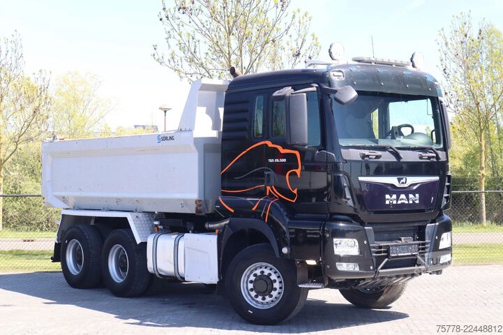 Kipper MAN TGS 26.500 | 6X6 | BIG AXLES | EURO 6
