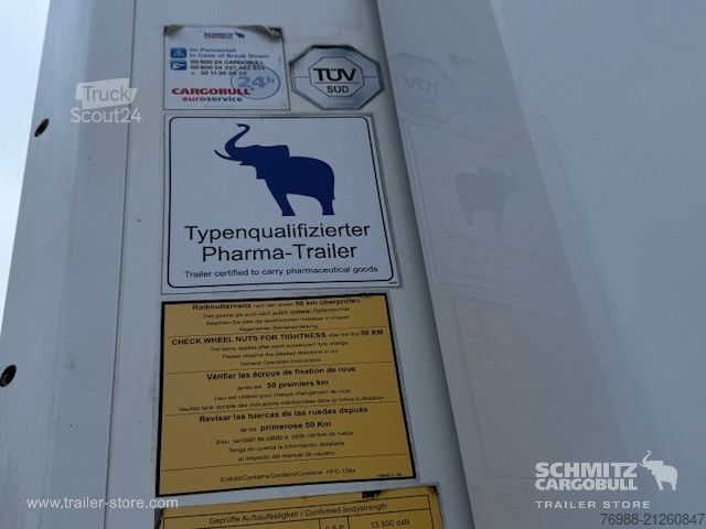 Refriģeratora puspiekabe Schmitz Cargobull Tiefkühler Multitemp Trennwand