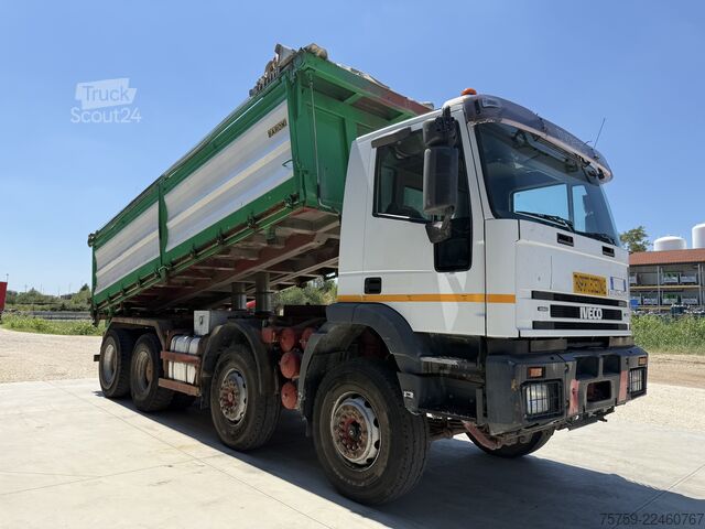 Autocarro ribaltabile Iveco Eurotrakker 410E44H Kipper 8x4 40Ton