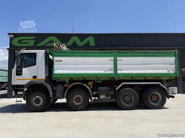 Autocarro ribaltabile Iveco Eurotrakker 410E44H Kipper 8x4 40Ton