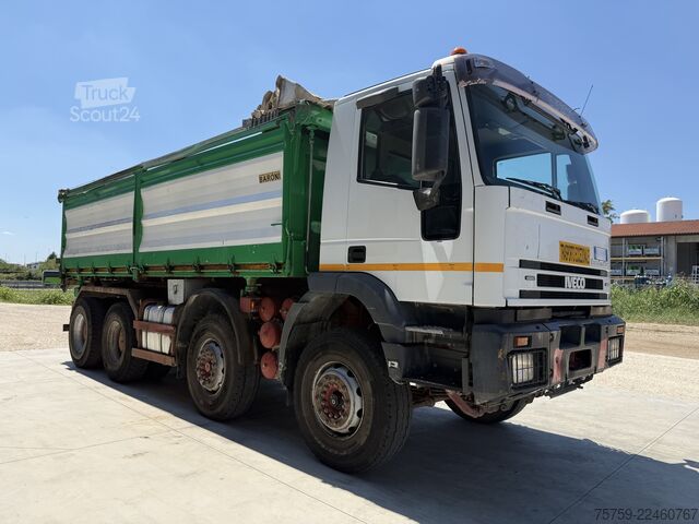 Autocarro ribaltabile Iveco Eurotrakker 410E44H Kipper 8x4 40Ton