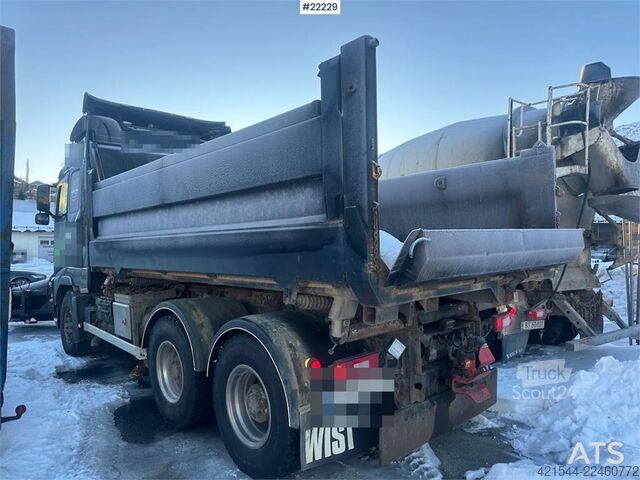 Dumper Volvo FH540 6x4 plow-rigged combi truck w/ 2007 Kel-Berg